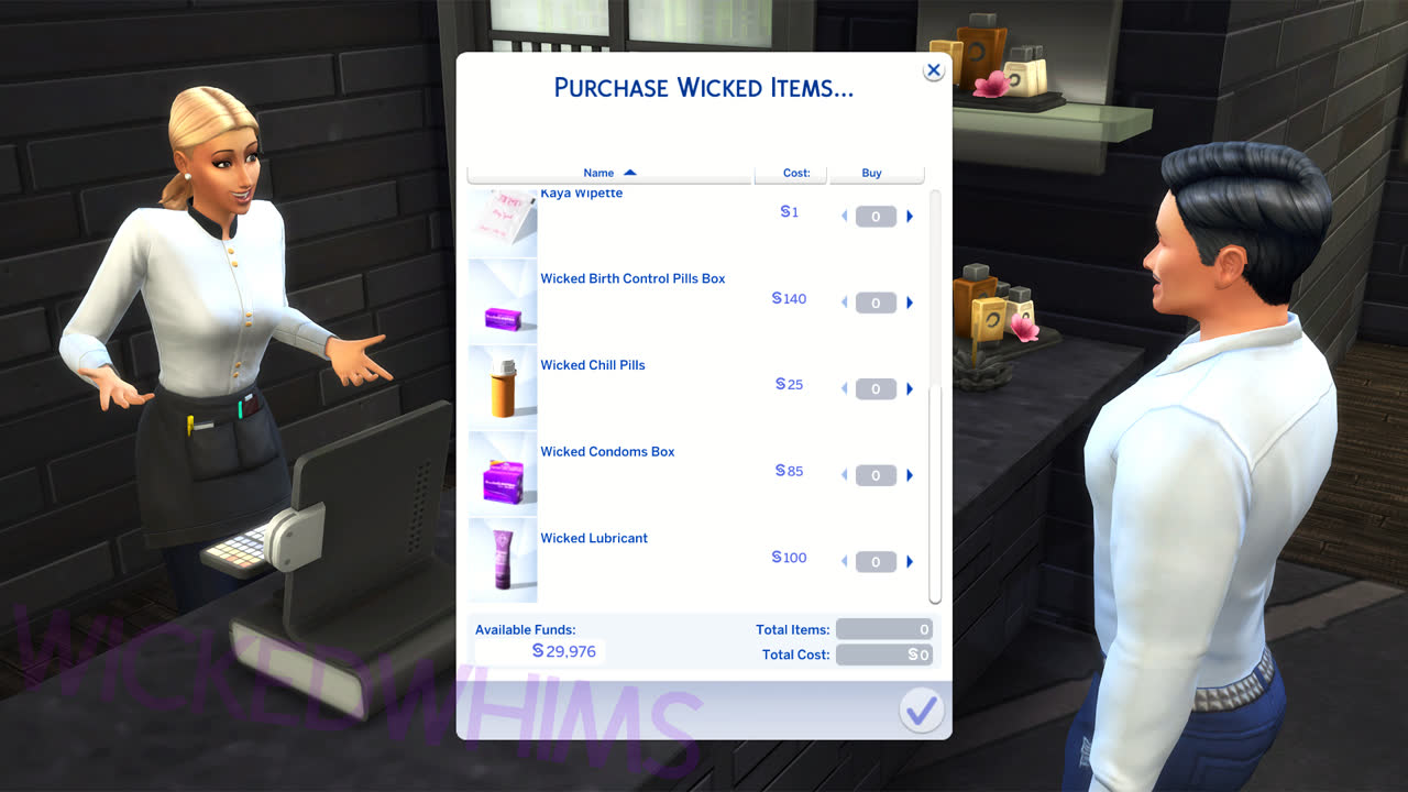Игровой скриншот WickedWhims для The Sims 4 — 11 из 20